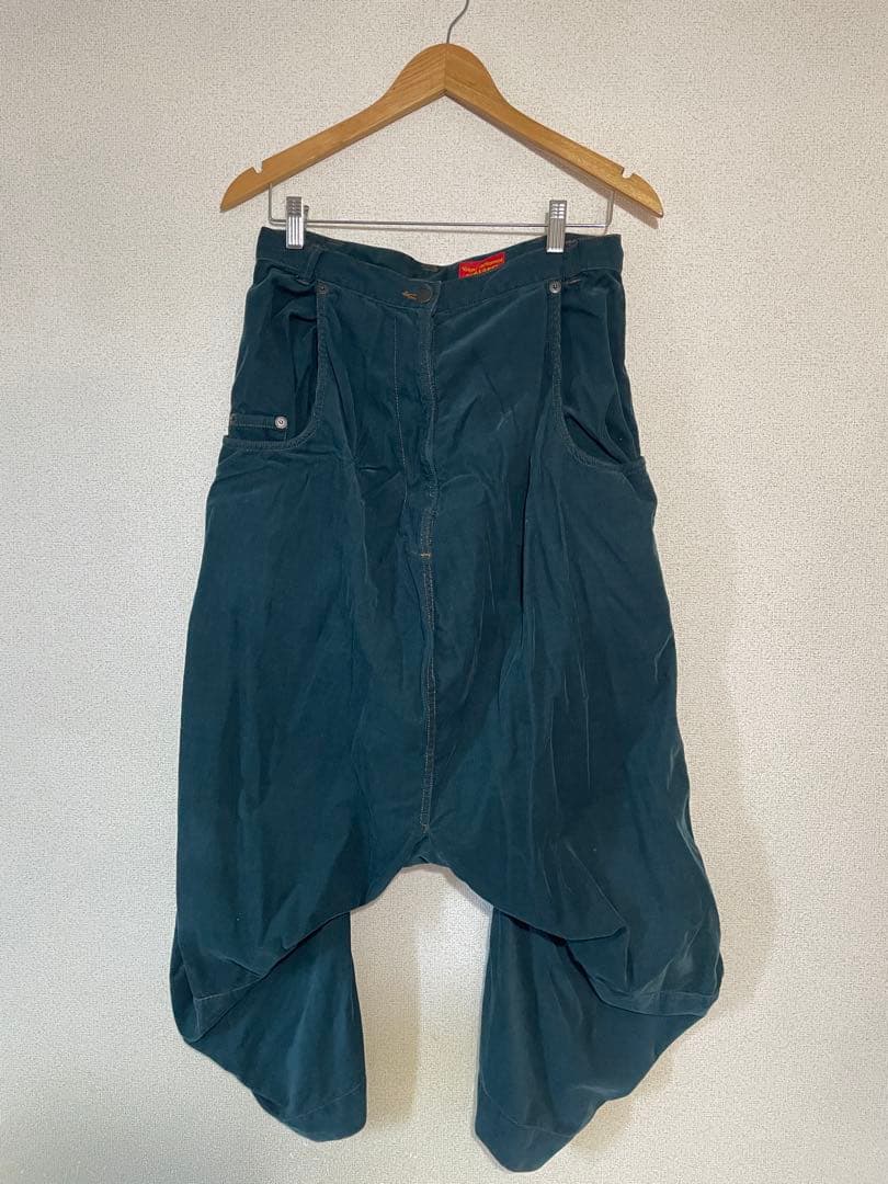 【希少】Vivienne Westwood /BIGオーブ刺繍 サルエル