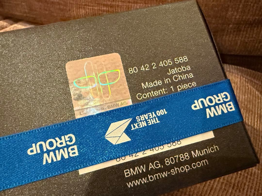 BMW 7 Series ミニカー ギフトボックス入り　1/43 ブラック