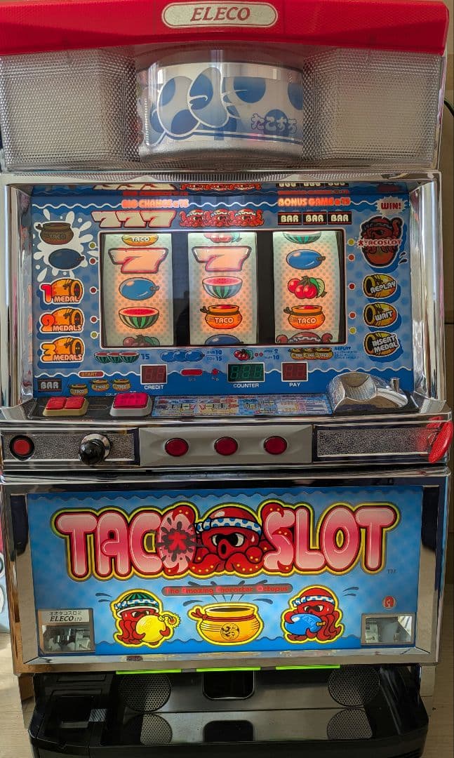 【t.y.d.g3827】パチスロ　実機　4号機　オオタコスロ