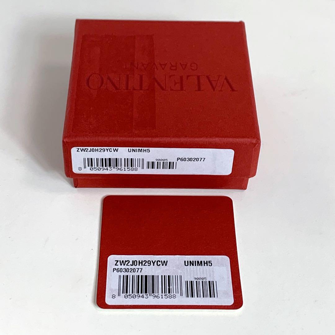 VALENTINO　GARAVANI　Vロゴピアス　ゴールド シグネチャー　箱付