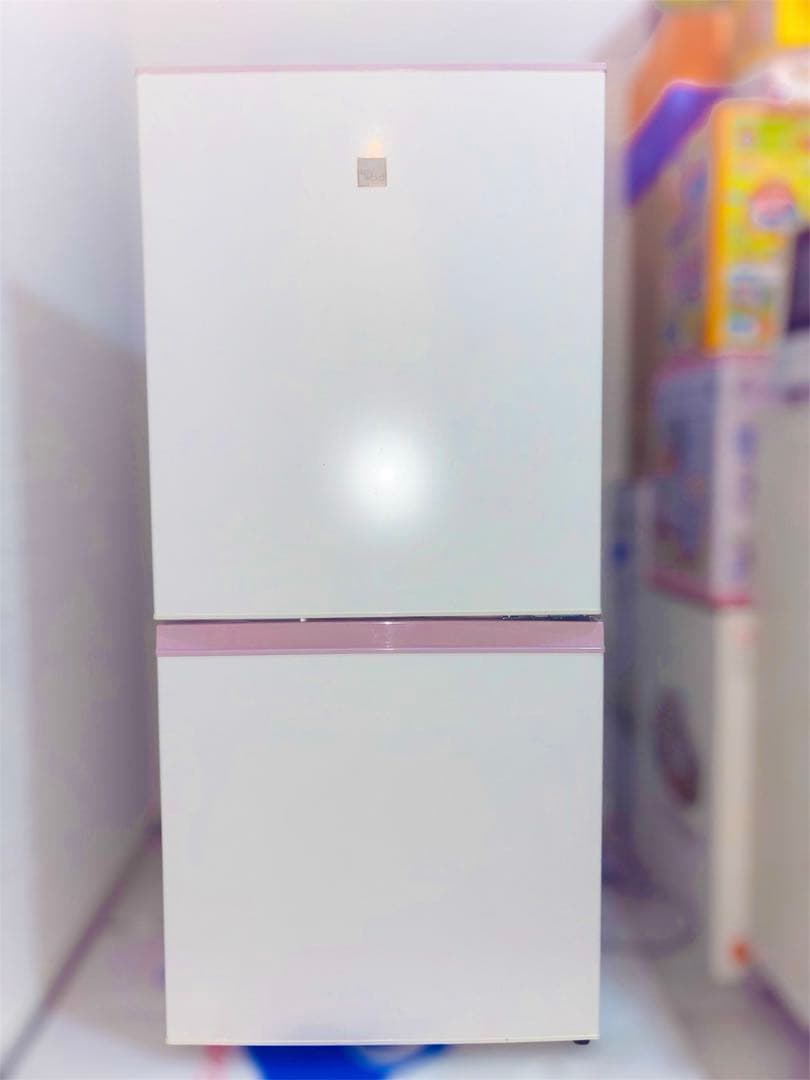 AQUA 冷蔵庫 ピンク　AQR-16E5