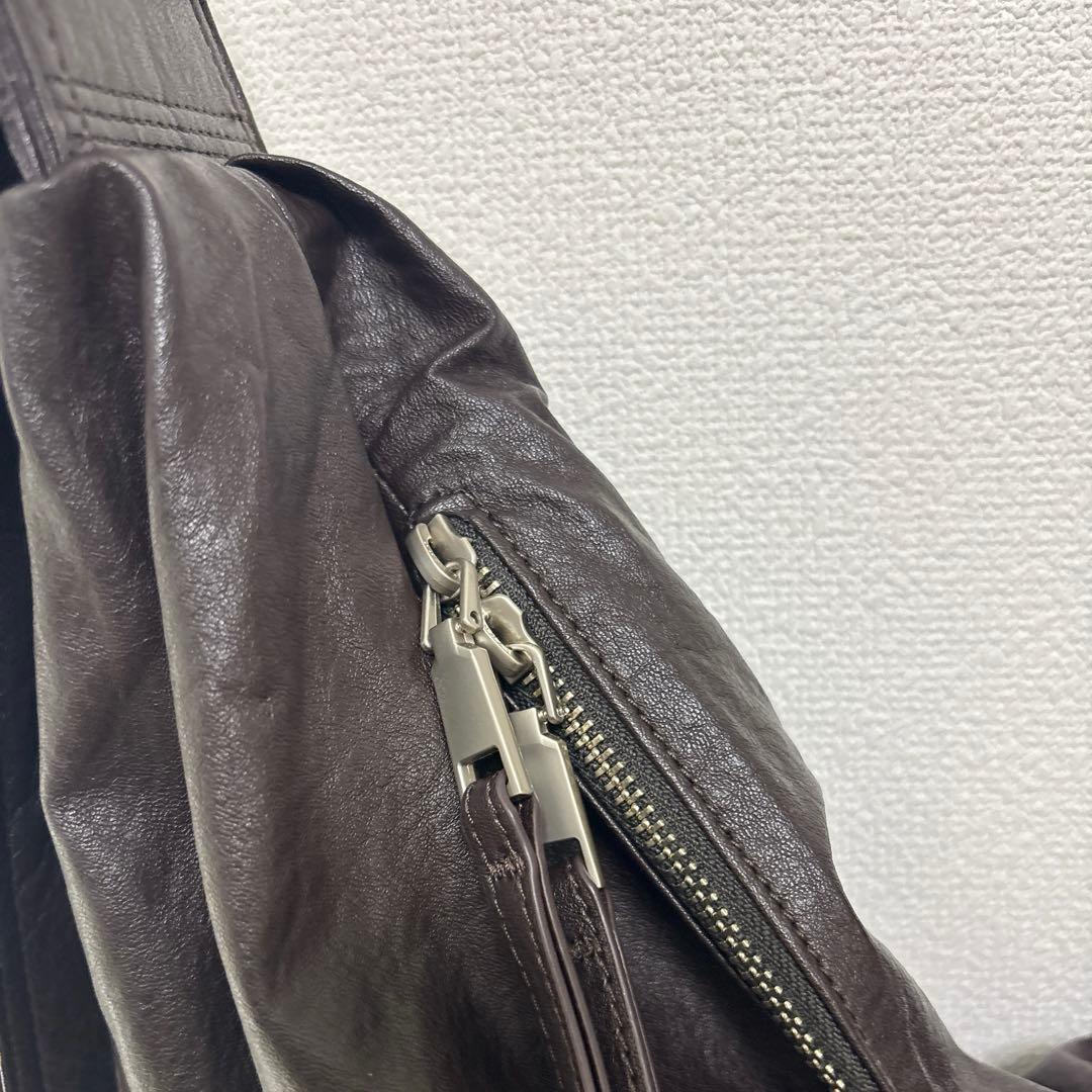 TODAYFUL Ecoleather Shoulder Bag ダークブラウン