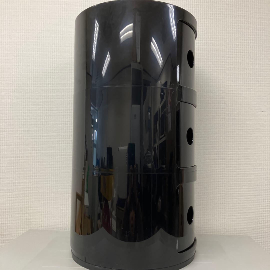カルテル kartell COMPONIBILI コンポニビリ 3段　ブラック