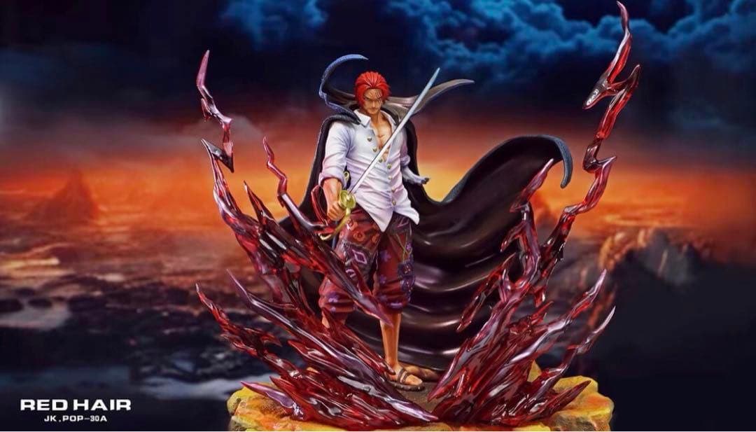 シャンクス　赤髪　POP　ワンピース　フィギュア　ガレージキット