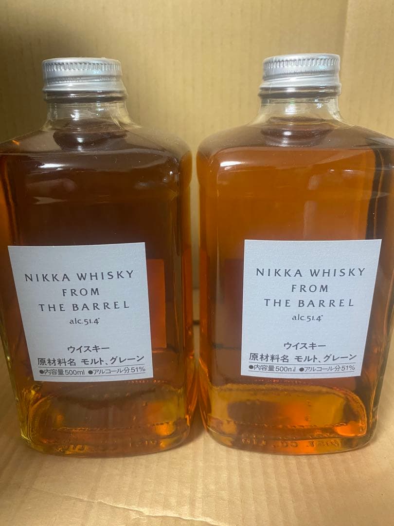 ニッカ　フロムザバレル　500ml 2本