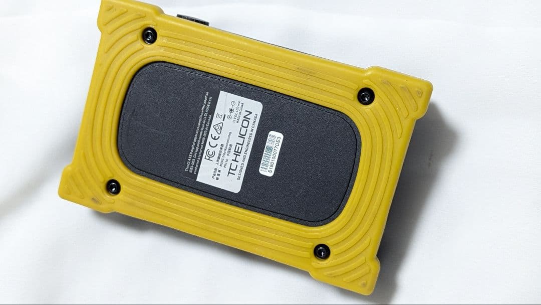 TC Helicon Voicetone T1 ボーカルエフェクター