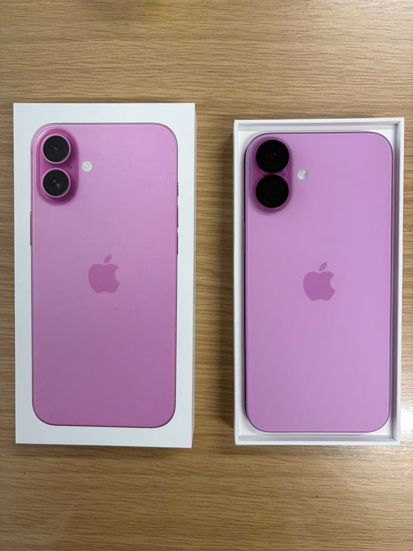 iPhone 16 Plus auデモ機