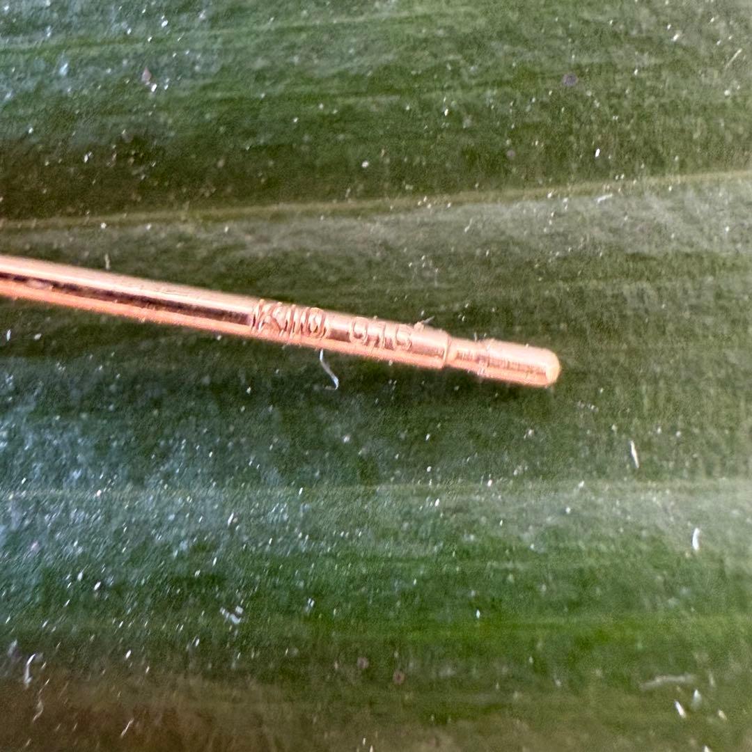 cui-cui K10 ダイヤモンド　ピアス　0.02ct