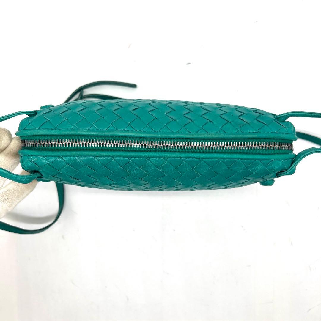 【極美品】ボッテガヴェネタ ノディーニ カメラバッグ イントレチャート 袋付き