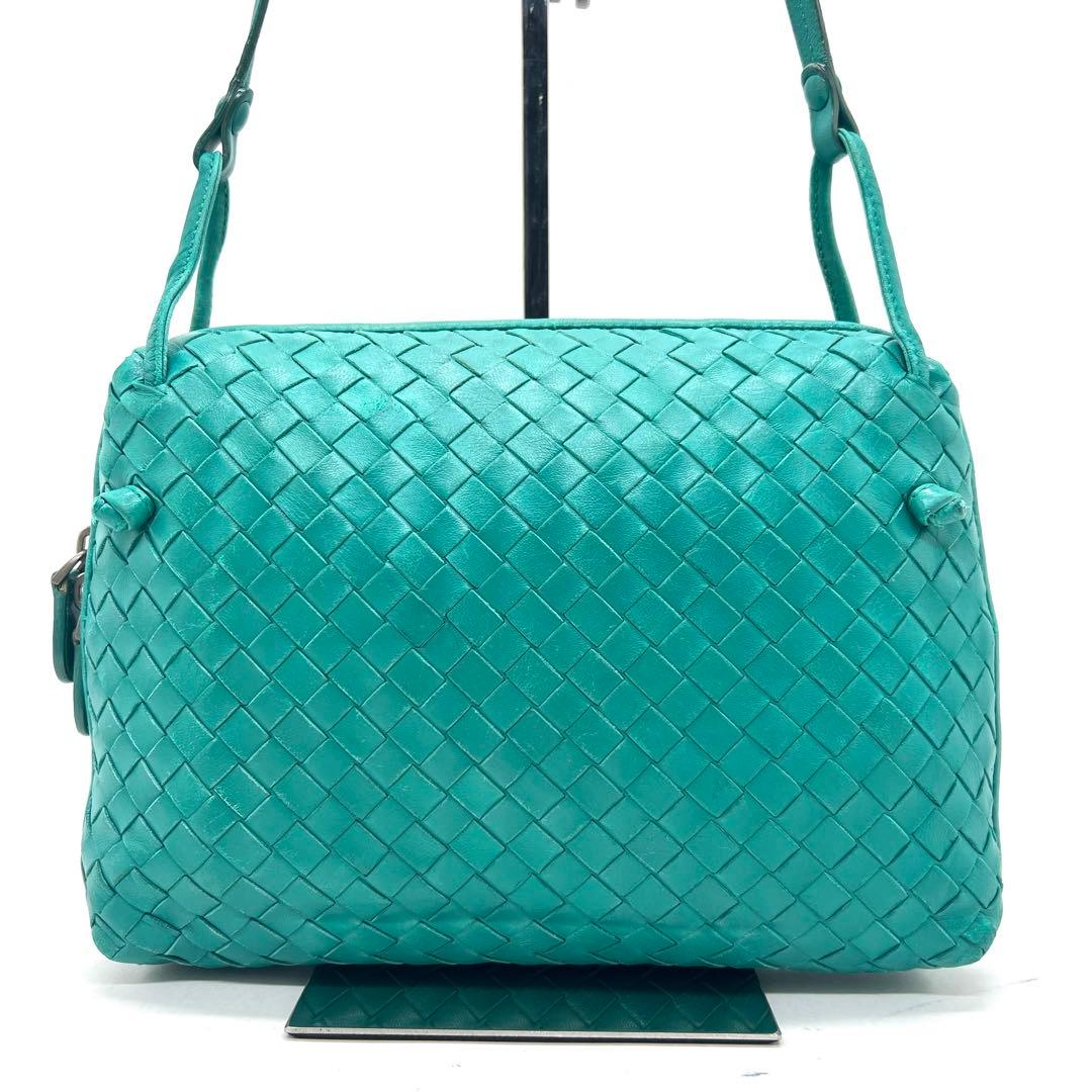 【極美品】ボッテガヴェネタ ノディーニ カメラバッグ イントレチャート 袋付き