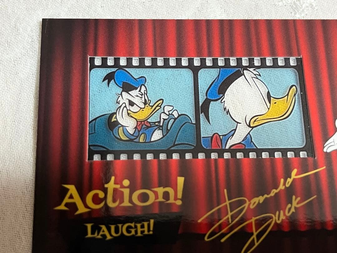 ドナルドダック 90周年プレミアムコレクションカード　エポック社　フィルム