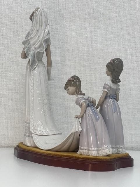お値下げ《美品》LLADRO リヤドロ 置物 花嫁がやってくる 結婚式ブライダル