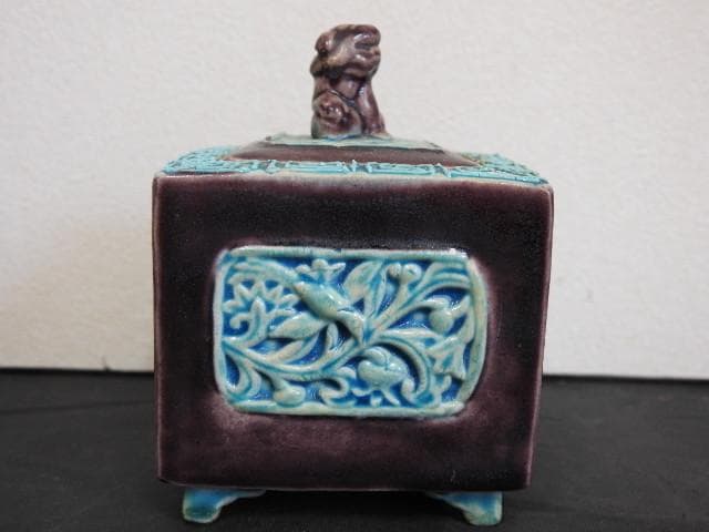 偕楽園香炉　獅子　MA579