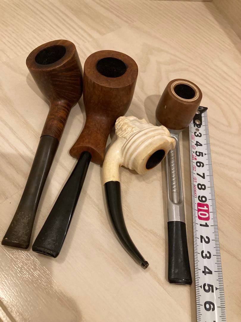 木製パイプスタンドとパイプセット