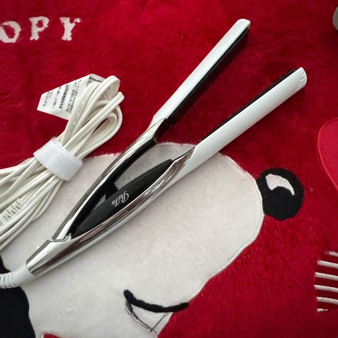 【美品】ReFa ストレートヘアアイロン ホワイト