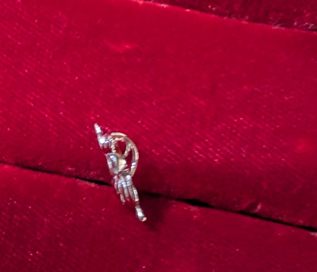 純プラチナ　ダイヤ　ペンダントトップ