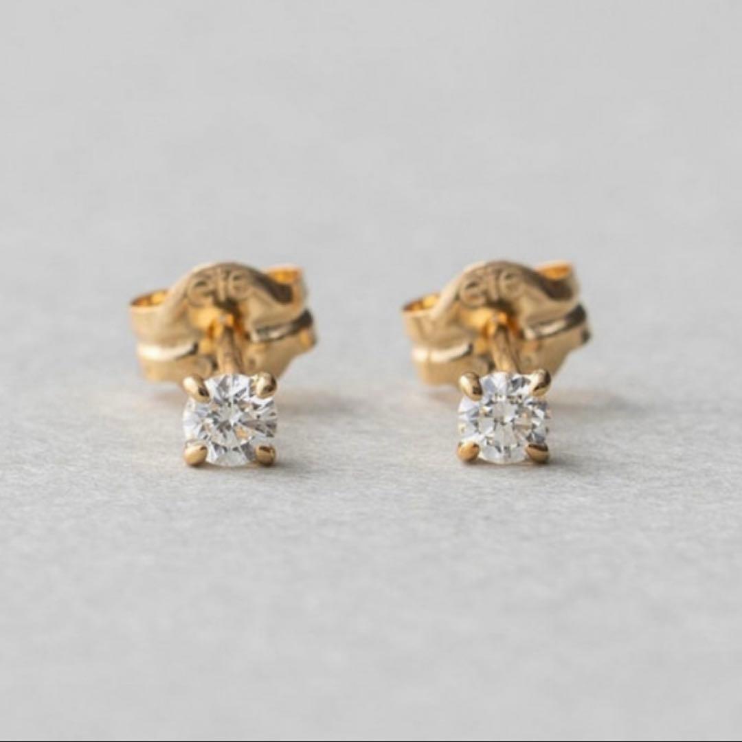 【定価¥51,700】ete エテ　K18 ダイヤモンド　ピアス