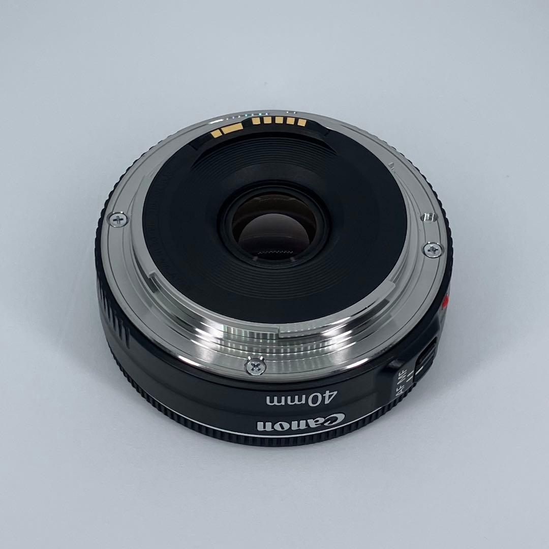 【美品・純正レンズフード付き】Canon EF40mm F2.8 STM