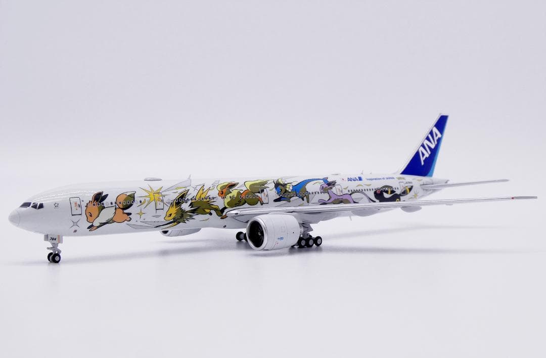 新品777-300ER ANA「イーブイジェットNH」 JA784A 1/400