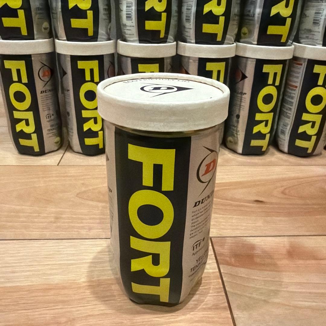 【新品】ダンロップフォート　テニスボール　硬式　未開封　26缶(52球)