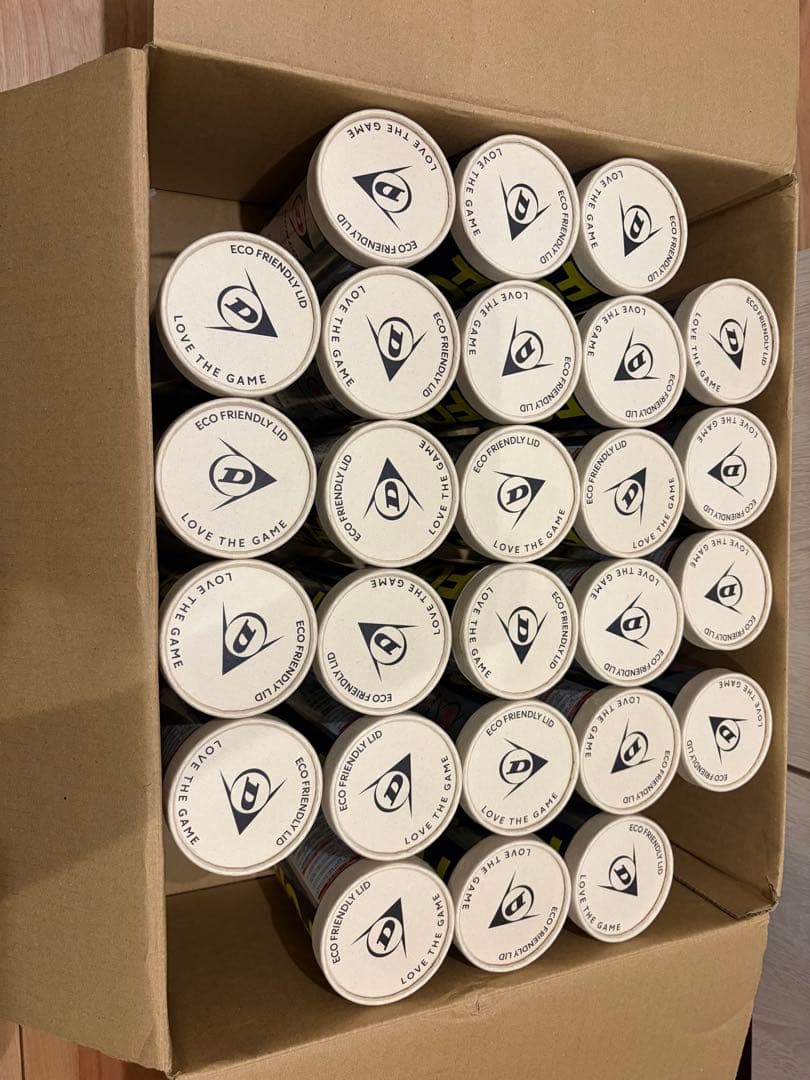 【新品】ダンロップフォート　テニスボール　硬式　未開封　26缶(52球)