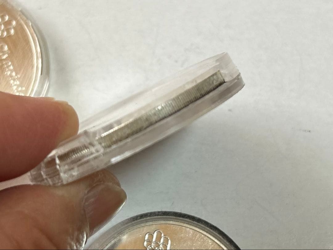 モントリオール1976 10ドル2枚5ドル2枚　1973銀貨