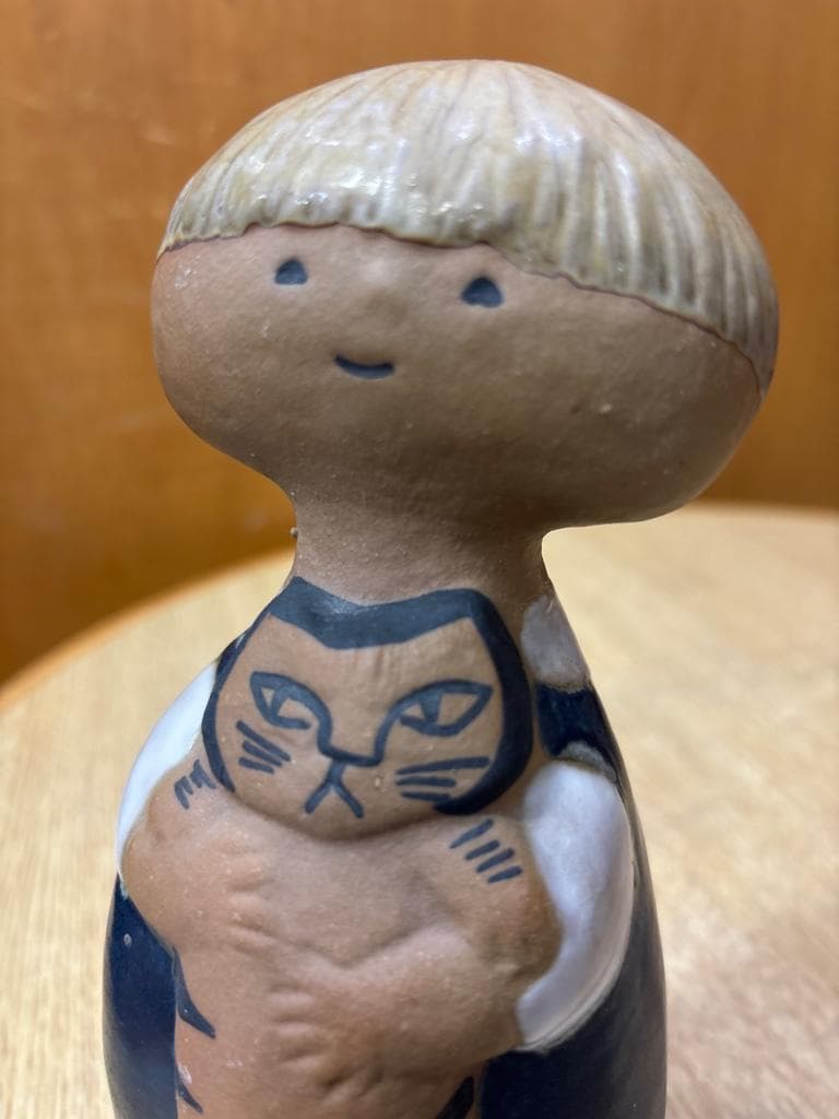 Lisa Larson リサラーソン UNGAR Pelle ペレ 少年と猫