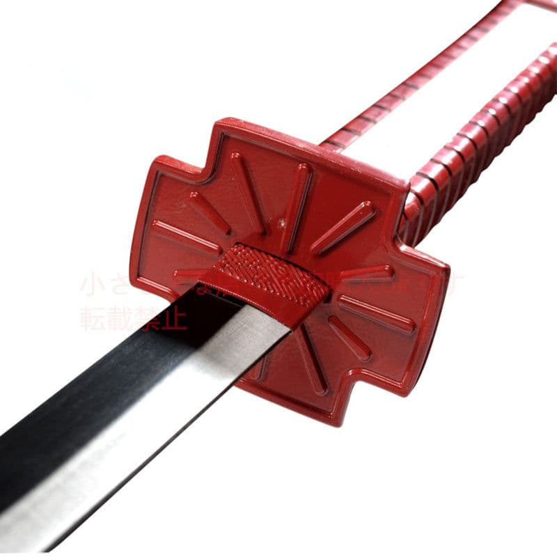 赤い瞳を斬る黒＋赤の2本 古兵器 武具 模造刀·模擬刀 Cosplay