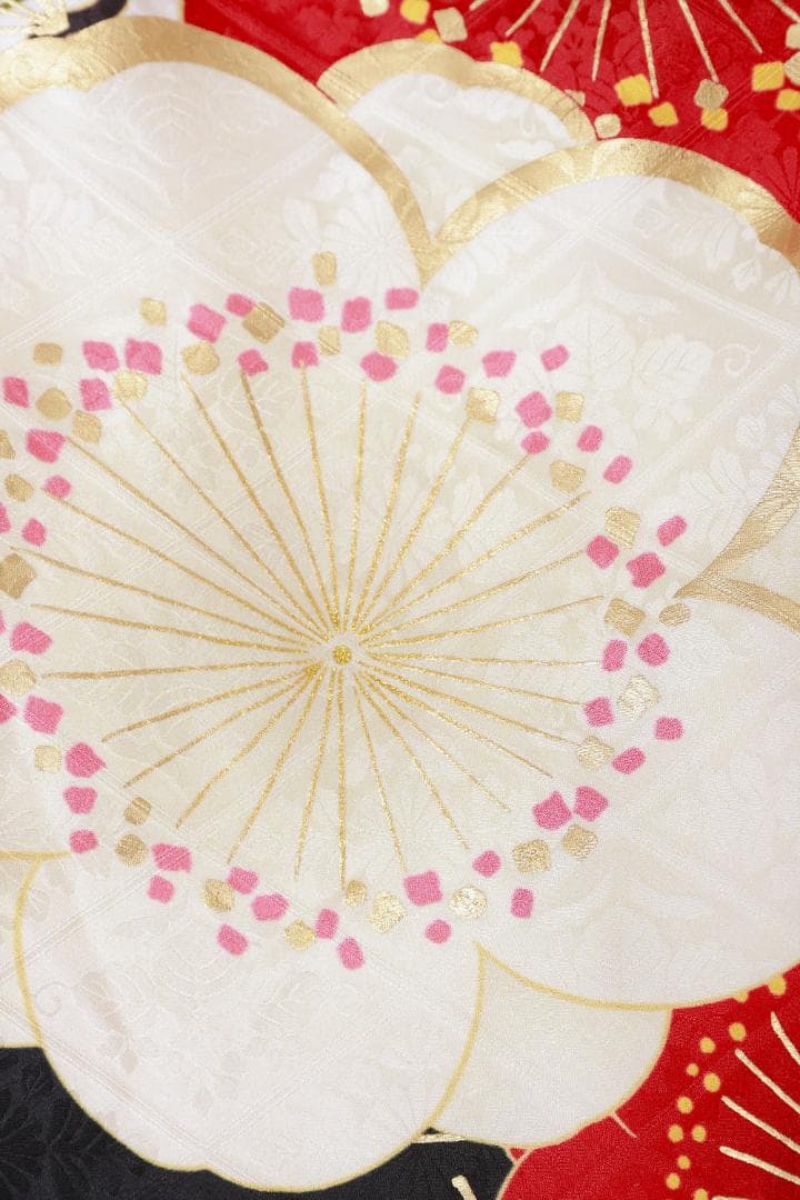 ≪美品≫正絹　振袖単品　【879】【160cm~170cmの方用】