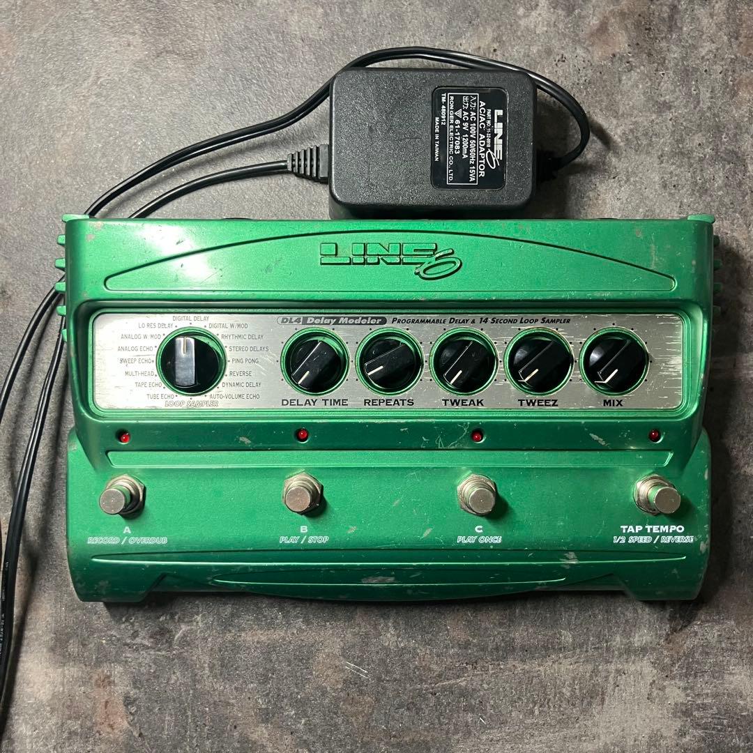 LINE6 DL4 delay modeler 旧ロゴ