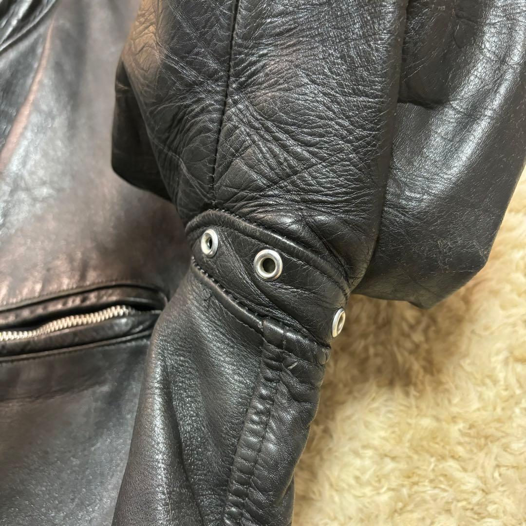 50s Leather Jacket シングル 40 TALON
