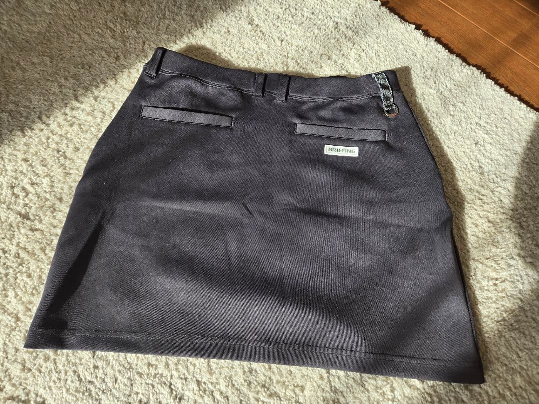 【L 】BRIEFING ゴルフスカート グレー