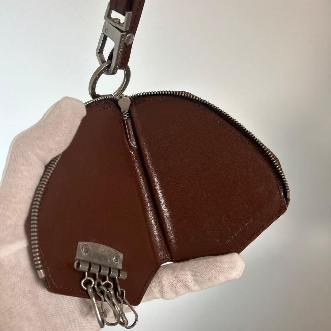 【美品】kiko kostadinov Ohne キーケース　ブラウン　レザー