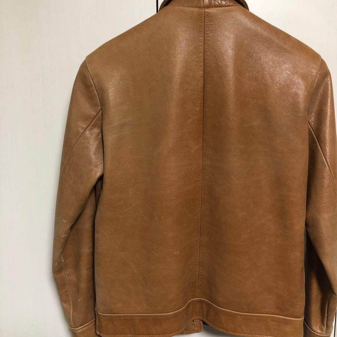 秋冬アウターヴィンテージ風レザージャケット　シングルライダース