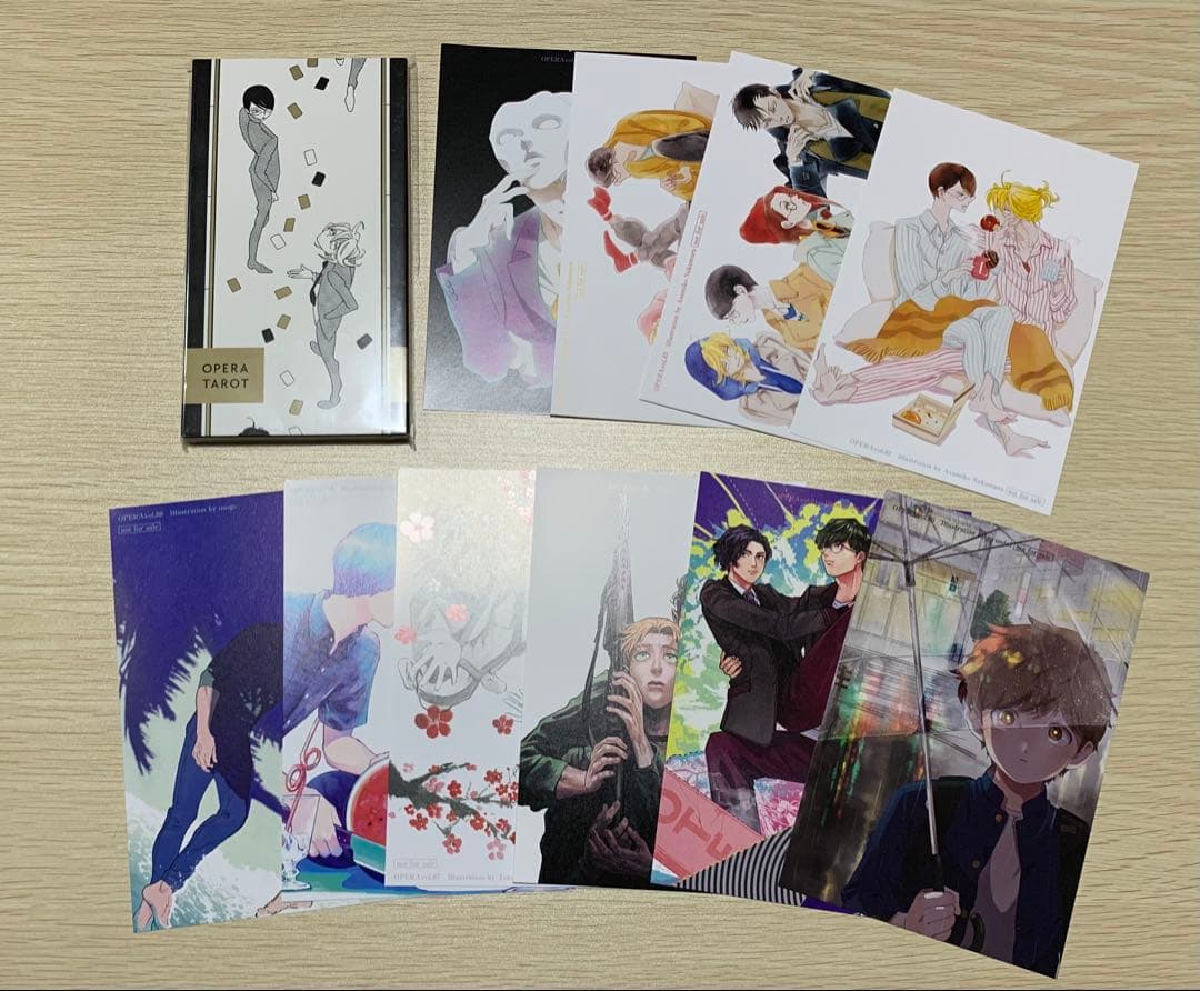 OPERA 定期購読　タロットカード　イラストカード　中村明日美子　春泥　同級生