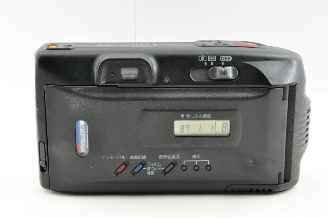 美品　Canon Autoboy TELE6 オートボーイ フィルムカメラ