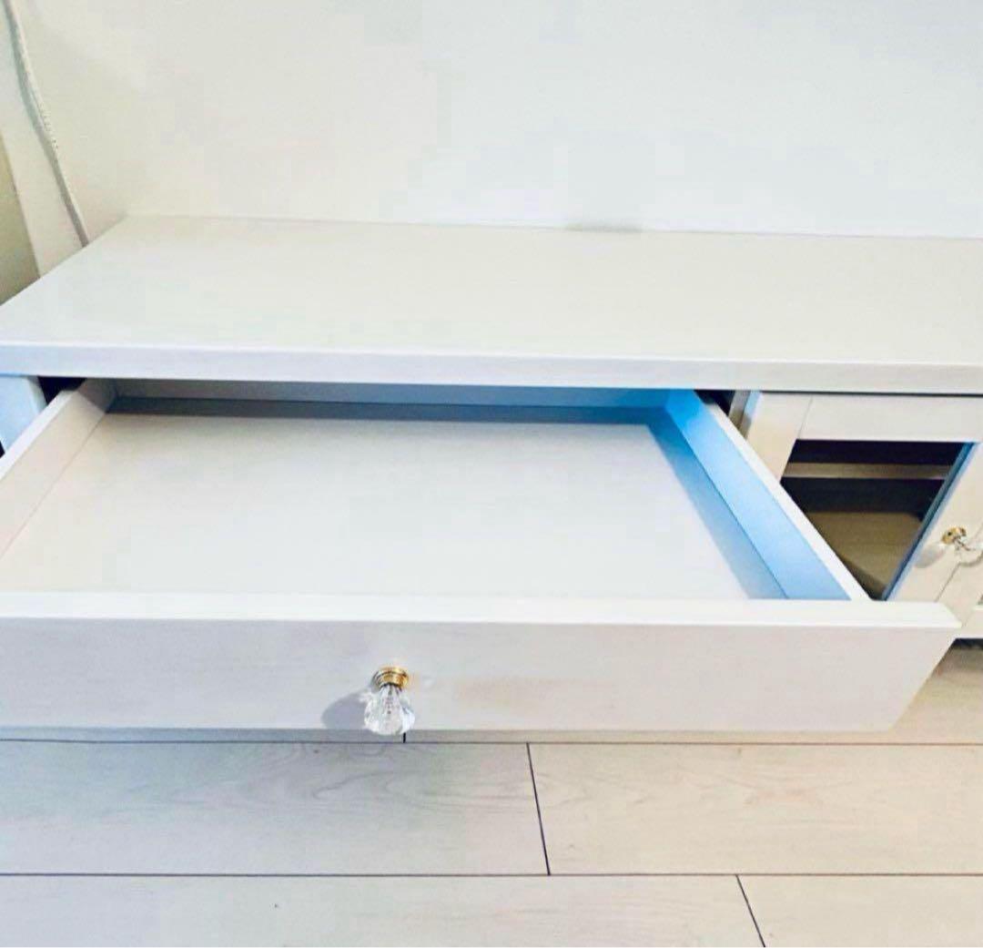 750【幅120完成品発送✴︎送料込】￥79,800／フランフラン風シャビーシック