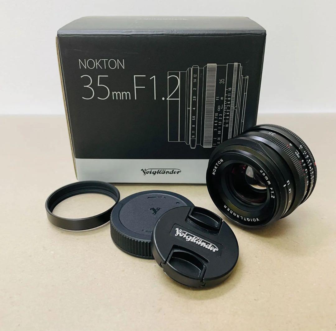 Voigtlander NOKTON 35mm F1.2 Xマウント + K&F
