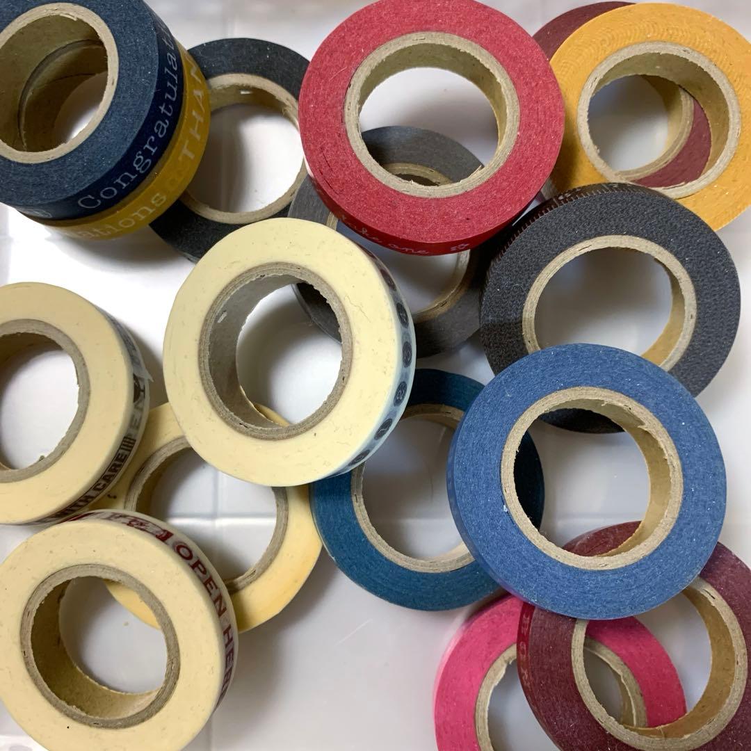 MARK'S マスキングテープ　幅細いもの16本セット