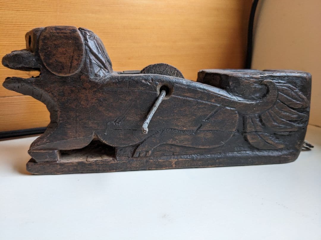 骨董　かわいい犬の墨壺