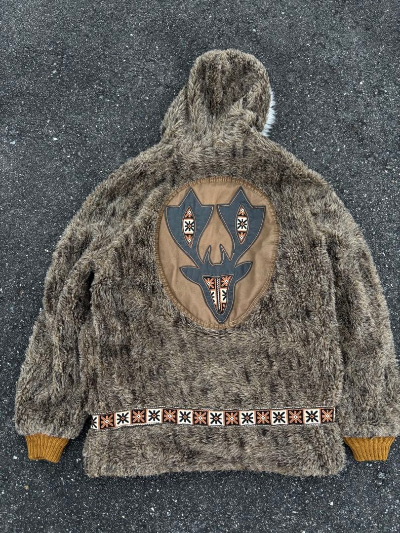 60s fake far フェイクファー　フルジップ　エスキモ