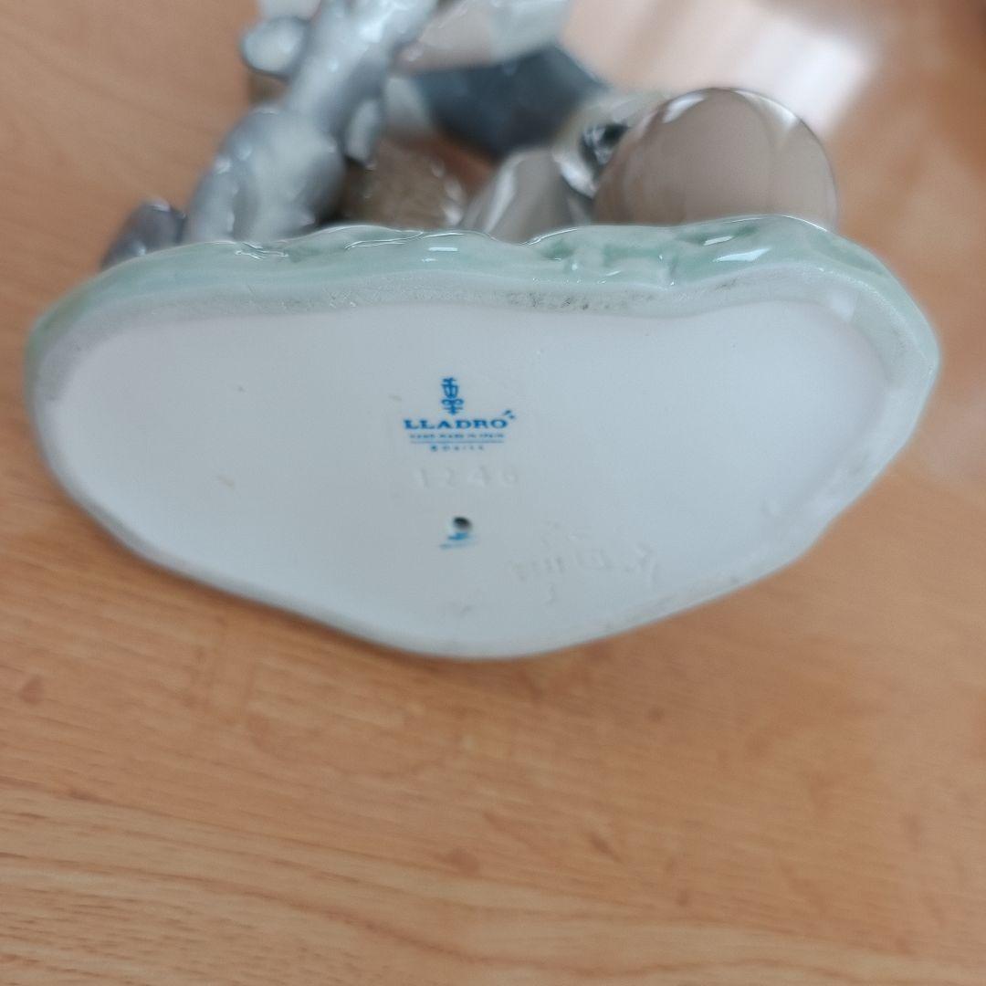 絶版LLADRO リヤドロ No.1246『おとなしくしてね』