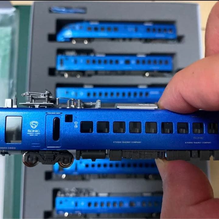 （新品、未走行）JR九州833系　ソニック　リニューアル7両セット