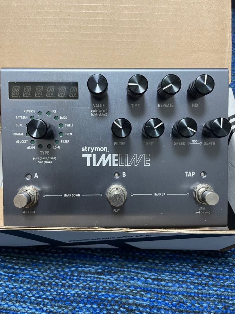 strymon TIME LINE ディレイエフェクター