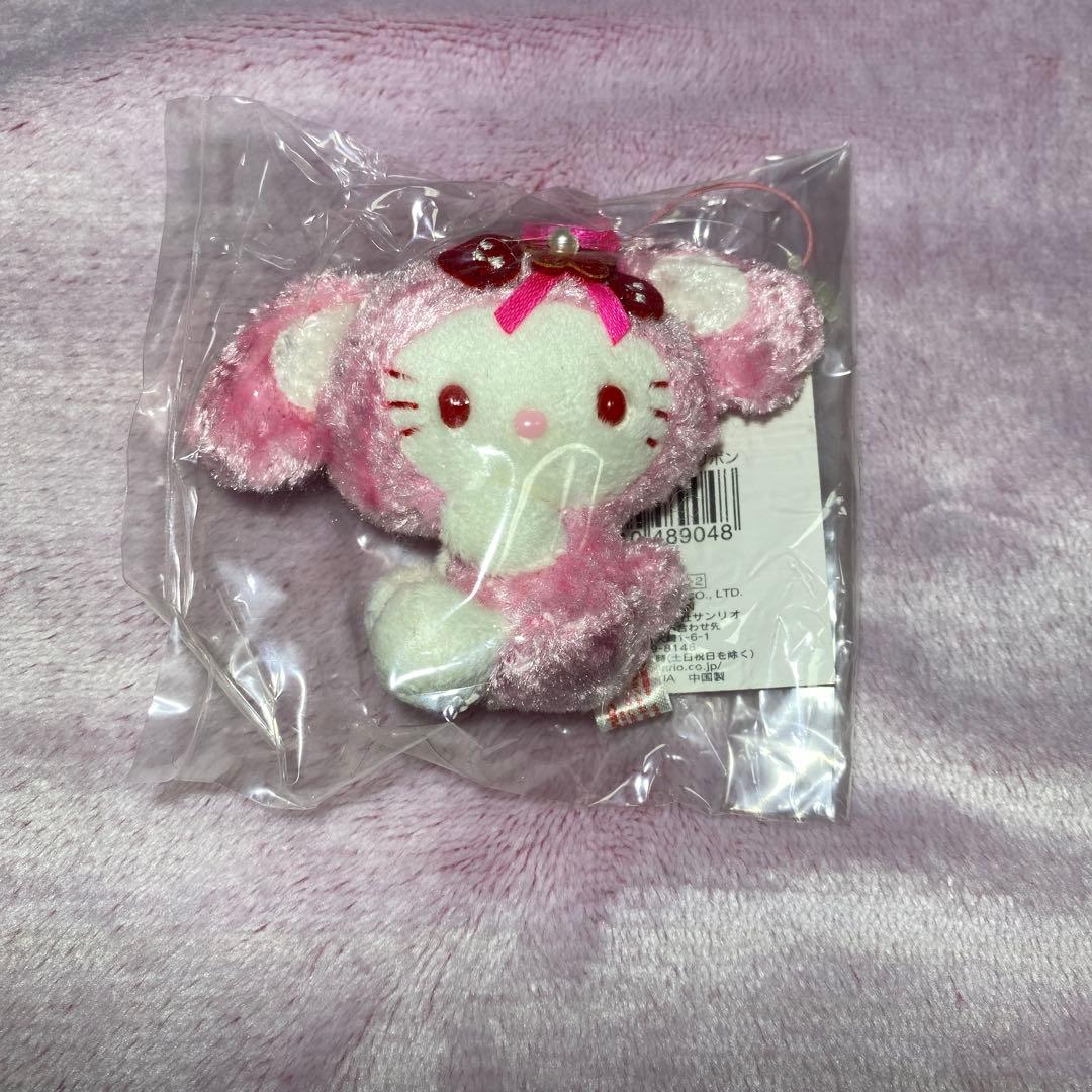 新品未開封 正規品 ハローキティ ピンクリボンフェスティバル マスコット　激レア
