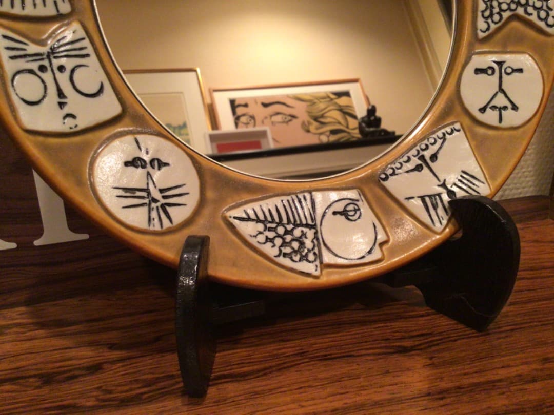 名前未設定　超希少　リサ・ラーソン「THALIA」ミラー