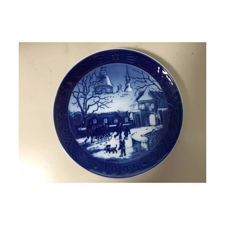 ロイヤルコペンハーゲン　イヤープレート１９９５年（マナーハウス）正規品