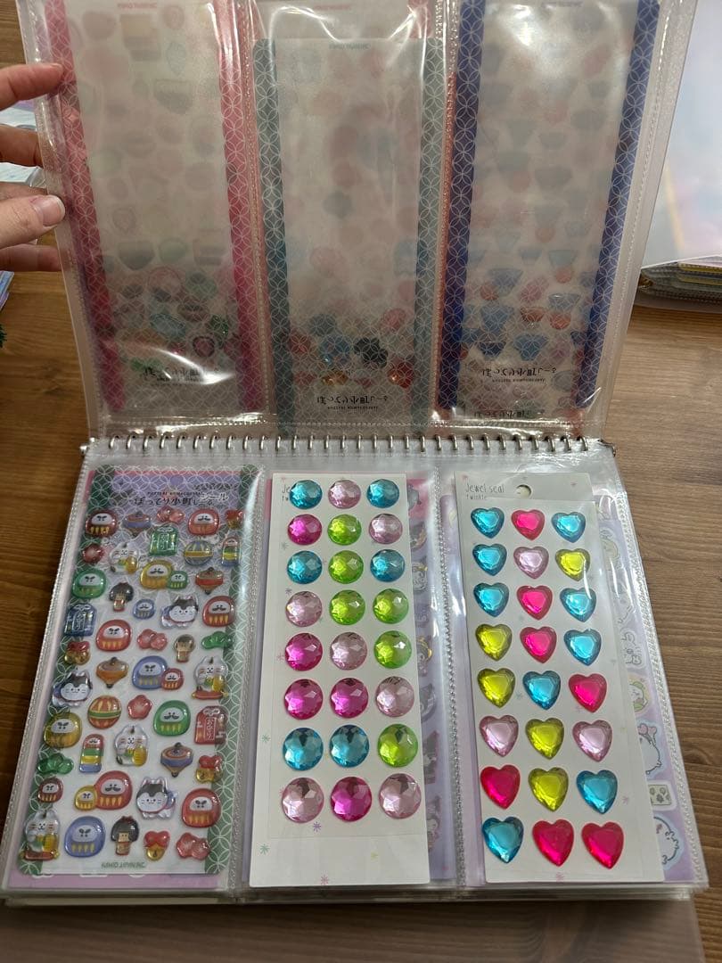 最終お値下げ！早い者勝ち！ボンボンドロップシール　シールまとめ売り！126点！