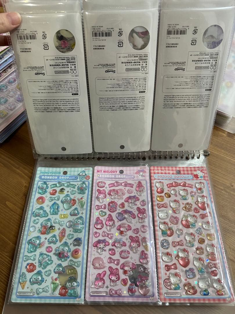 最終お値下げ！早い者勝ち！ボンボンドロップシール　シールまとめ売り！126点！