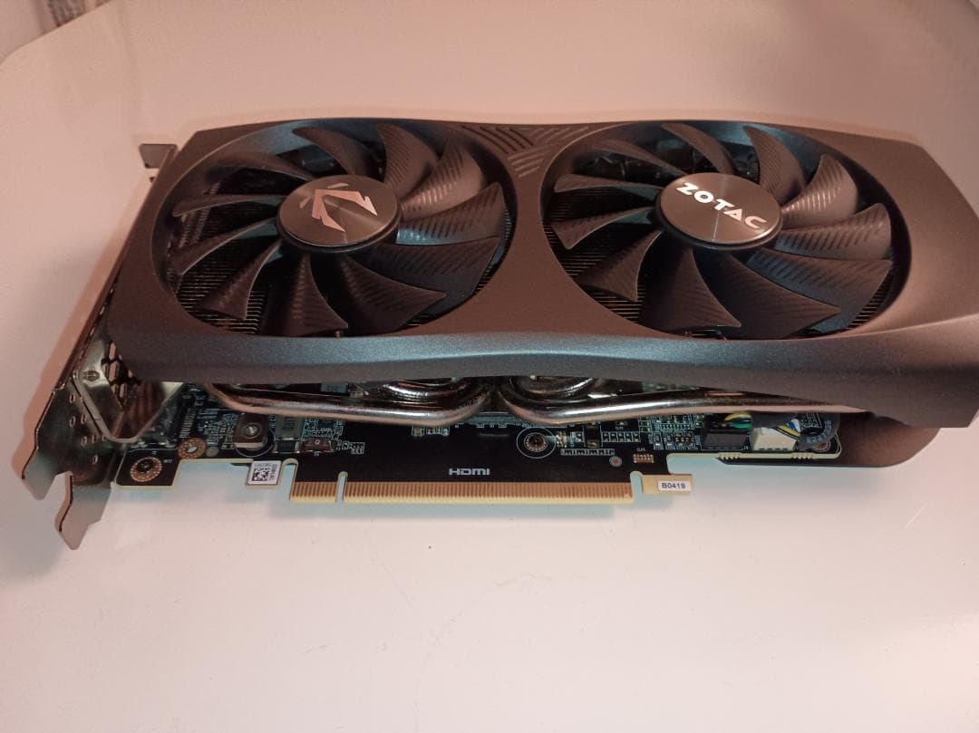 【グラフィックボード】GeForce RTX4070 12GB（ZOTAC）